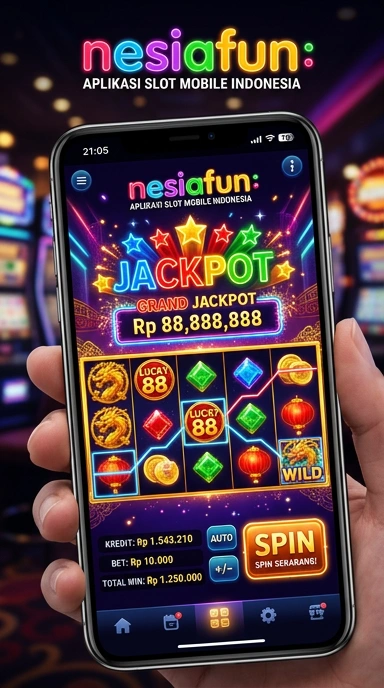 Tampilan antarmuka aplikasi nesiafun yang menarik dan responsif.